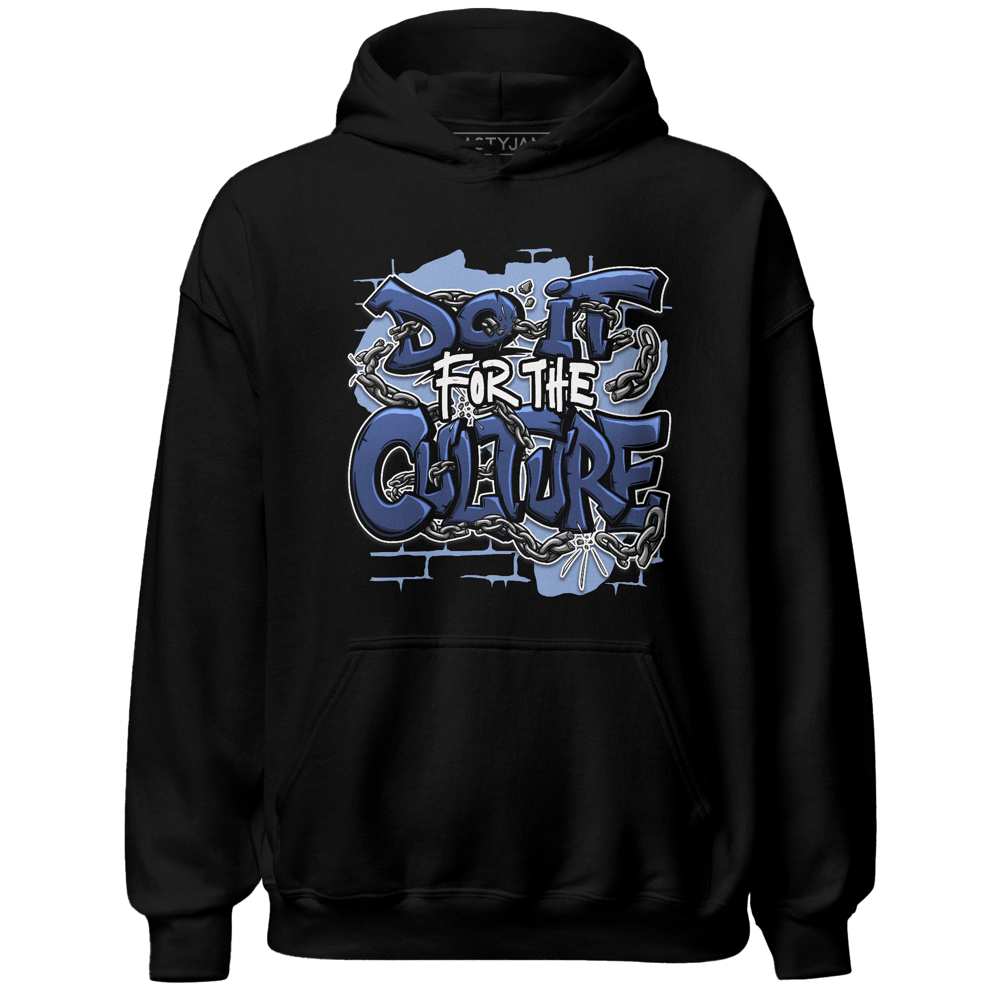 Midnight Navy 5s Hoodie Match Do It For Culture - NastyJamz