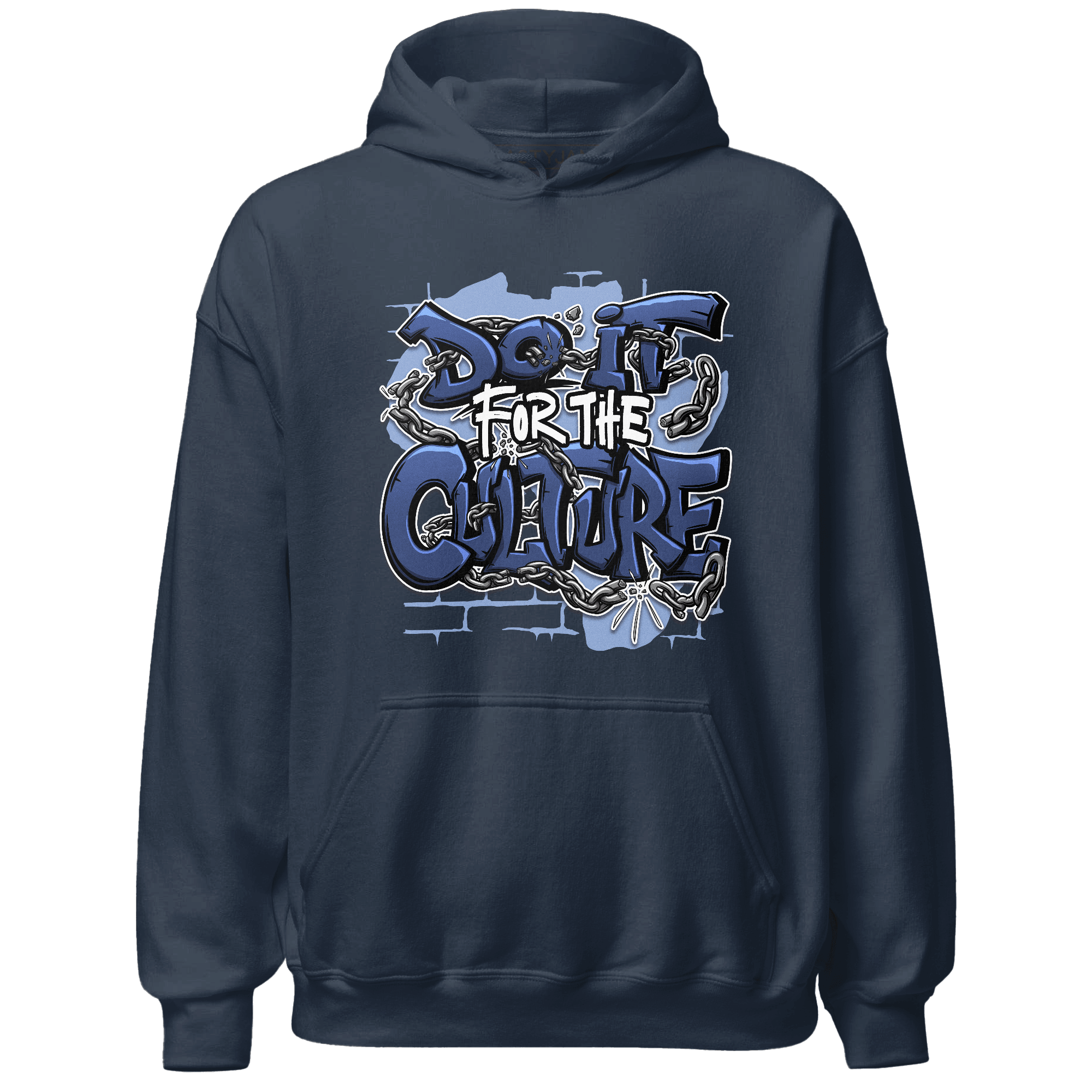Midnight Navy 5s Hoodie Match Do It For Culture - NastyJamz