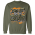 Olive 5s Sweatshirt Match Do It For Culture - NastyJamz