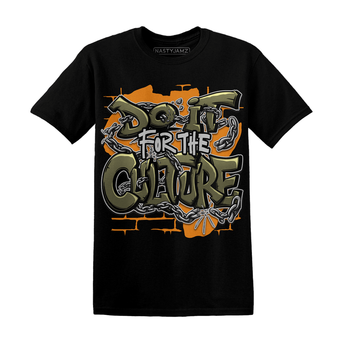 Olive 5s T Shirt Match Do It For Culture - NastyJamz