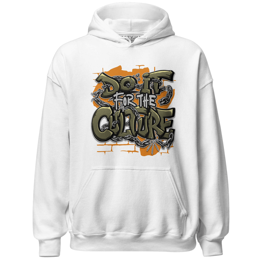 Olive 5s Hoodie Match Do It For Culture - NastyJamz
