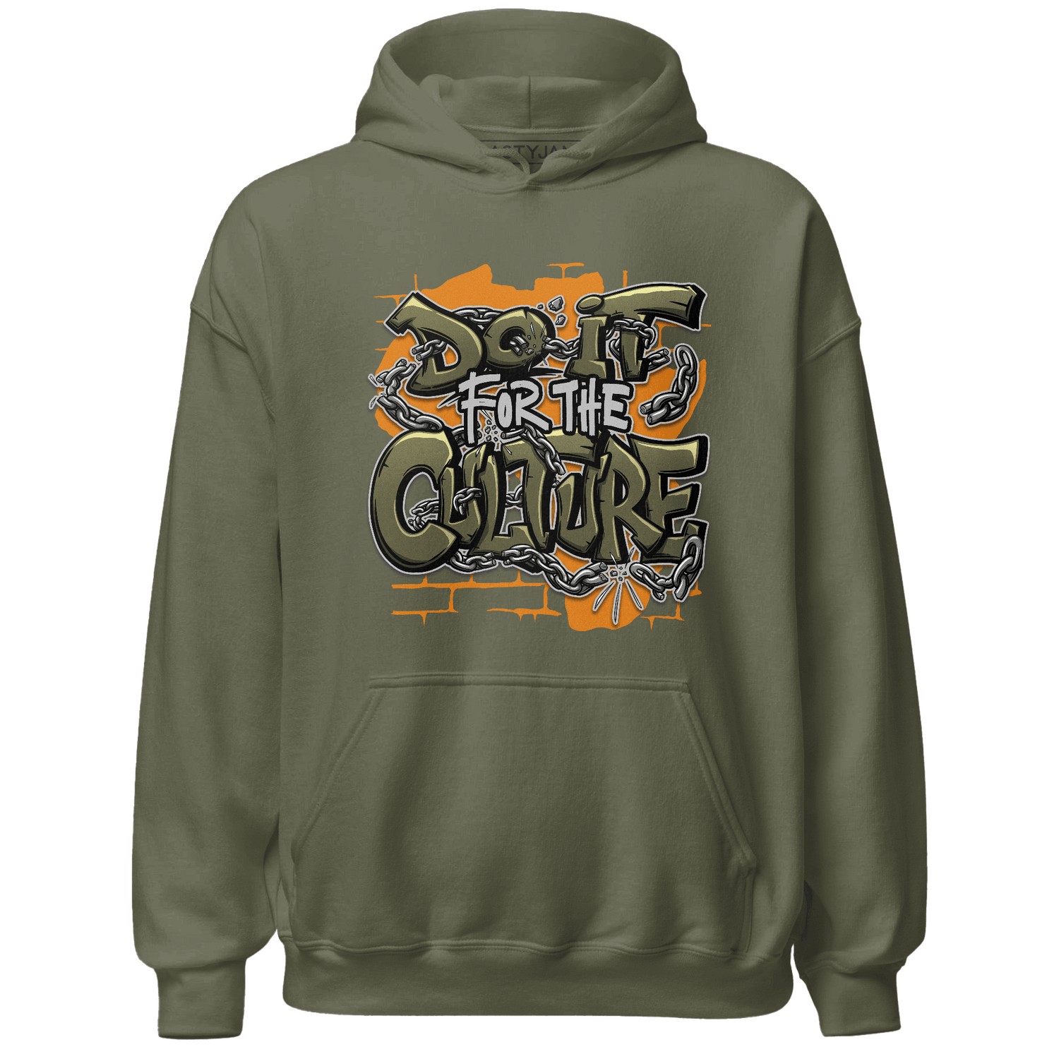 Olive 5s Hoodie Match Do It For Culture - NastyJamz