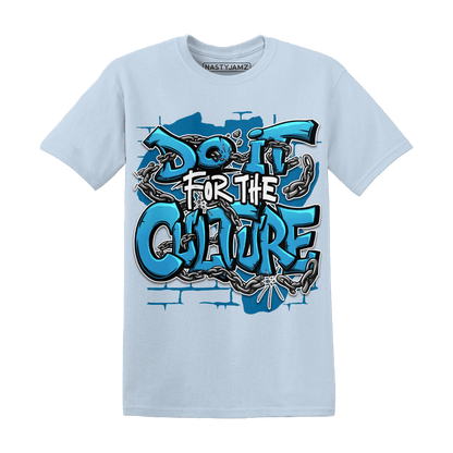 Powder Blue 9s T Shirt Match Do It For Culture - NastyJamz