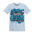 Powder Blue 9s T Shirt Match Do It For Culture - NastyJamz