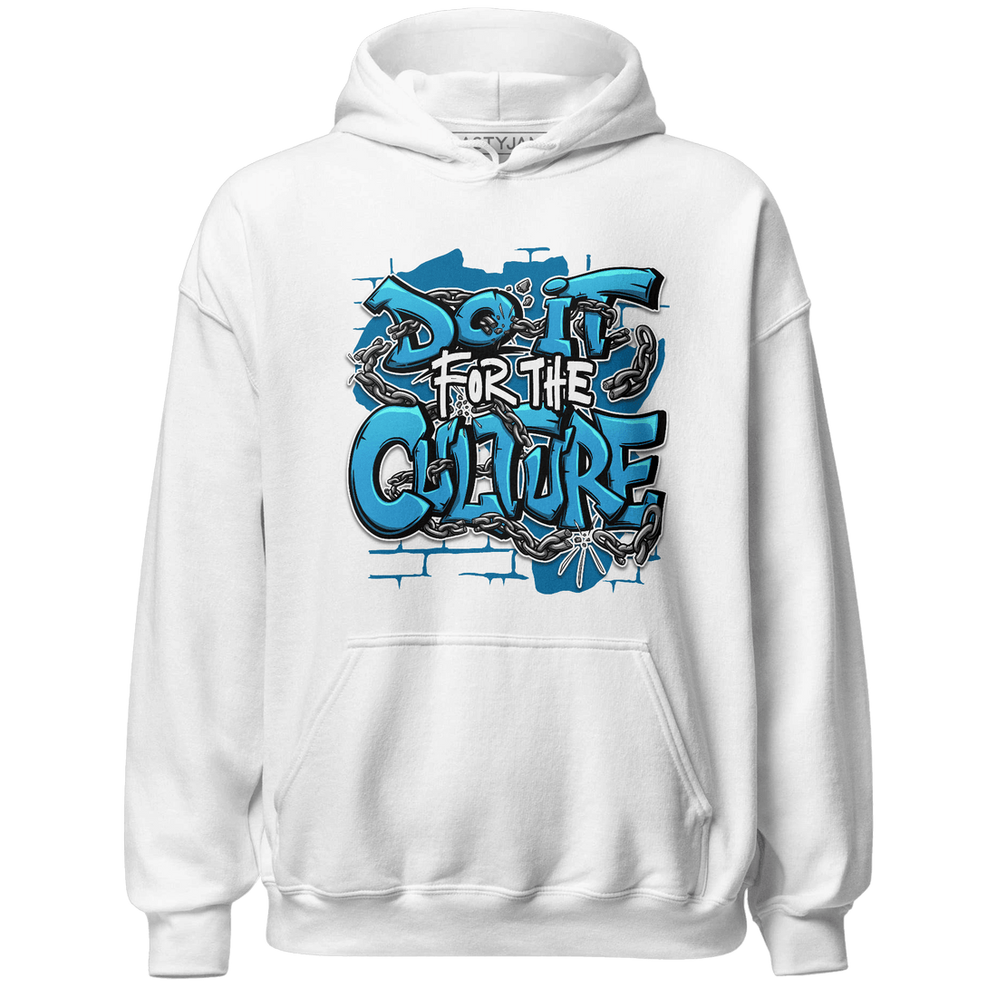 Powder Blue 9s Hoodie Match Do It For Culture - NastyJamz