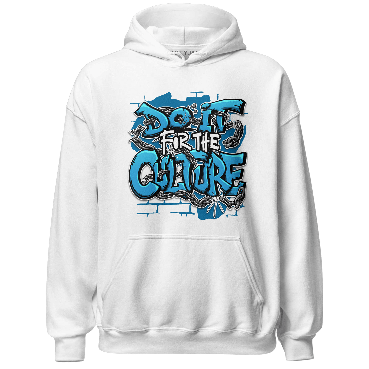 Powder Blue 9s Hoodie Match Do It For Culture - NastyJamz