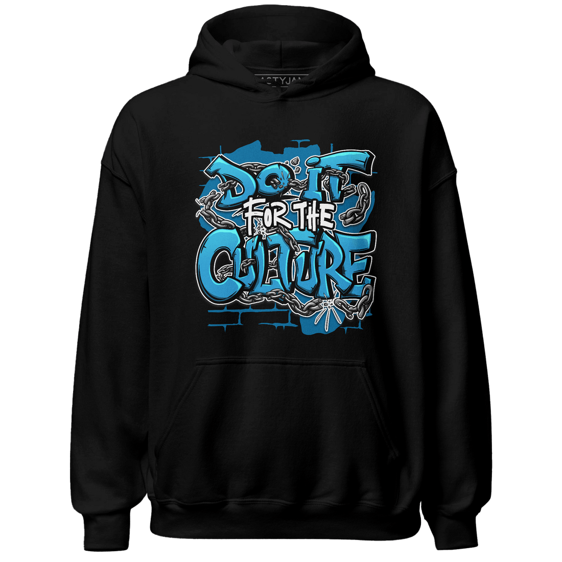 Powder Blue 9s Hoodie Match Do It For Culture - NastyJamz