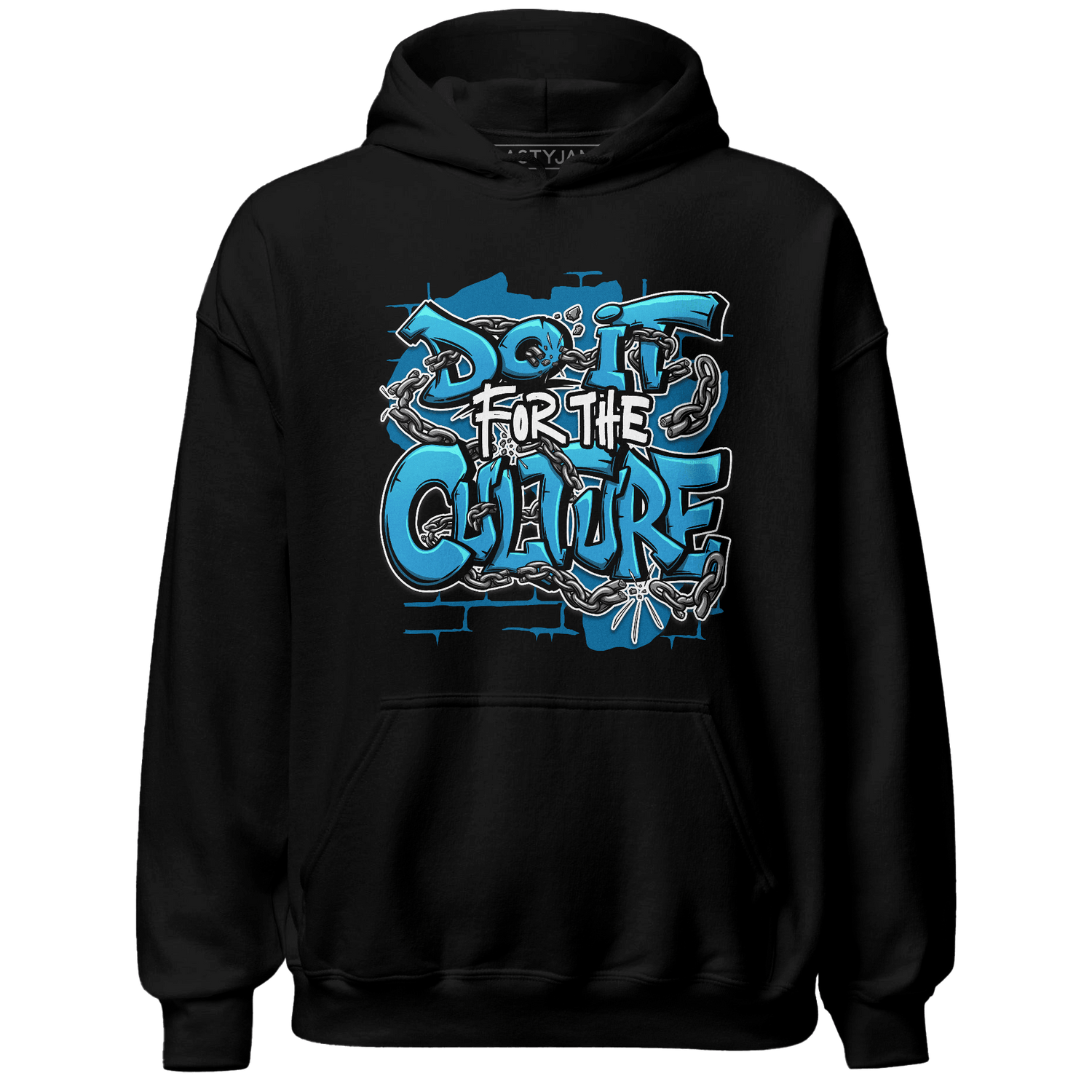 Powder Blue 9s Hoodie Match Do It For Culture - NastyJamz