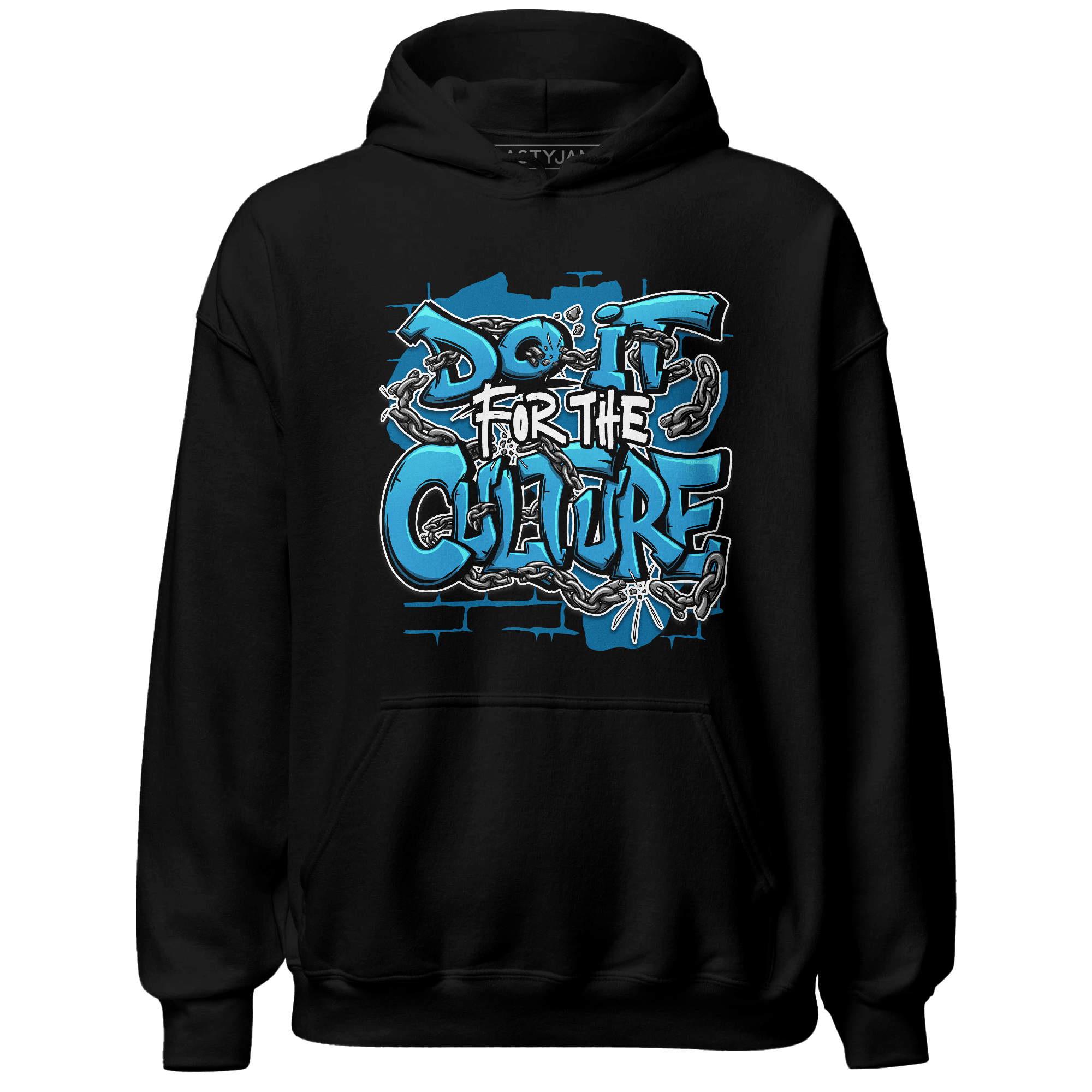Powder Blue 9s Hoodie Match Do It For Culture - NastyJamz