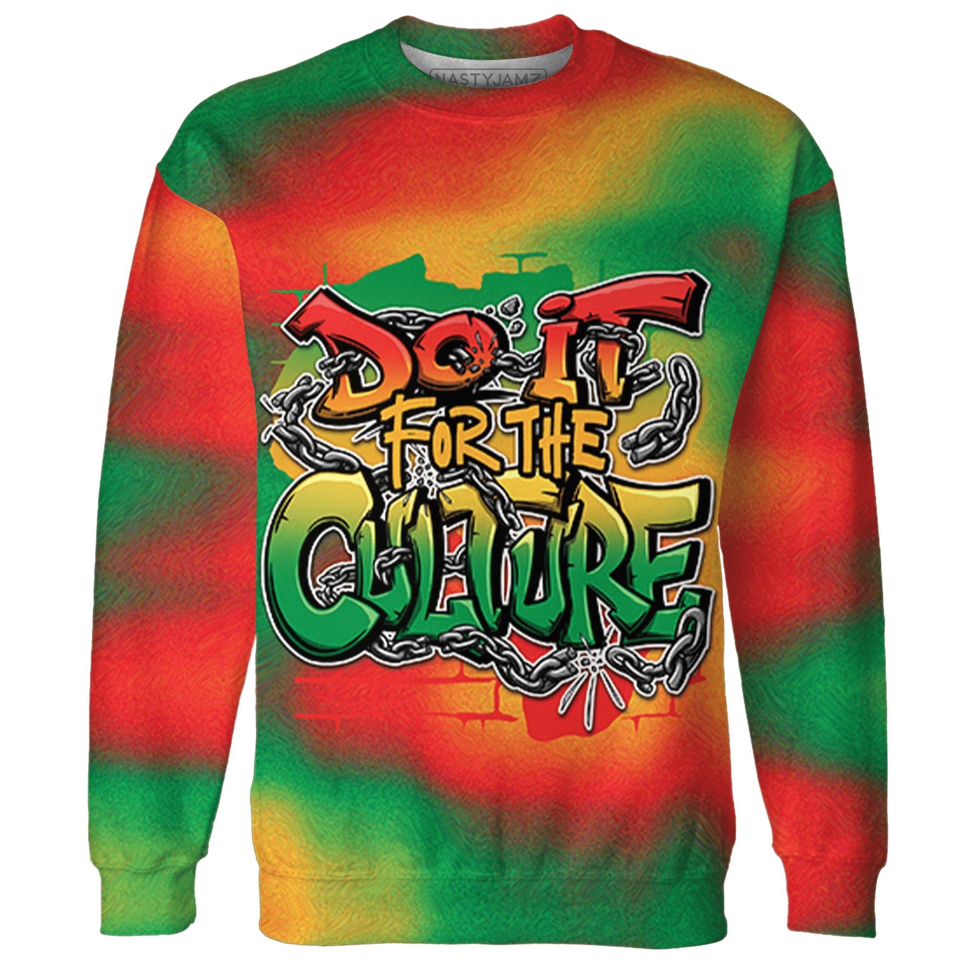 Do It For Culture 3D All-Over Print Sweatshirt - NastyJamz