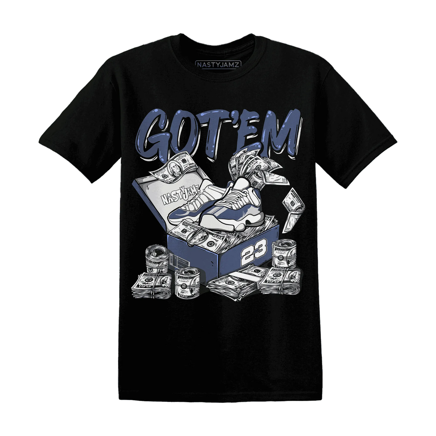 Low-Diffused-Blue-11s-T-Shirt-Match-Dollar-Sneaker-Box