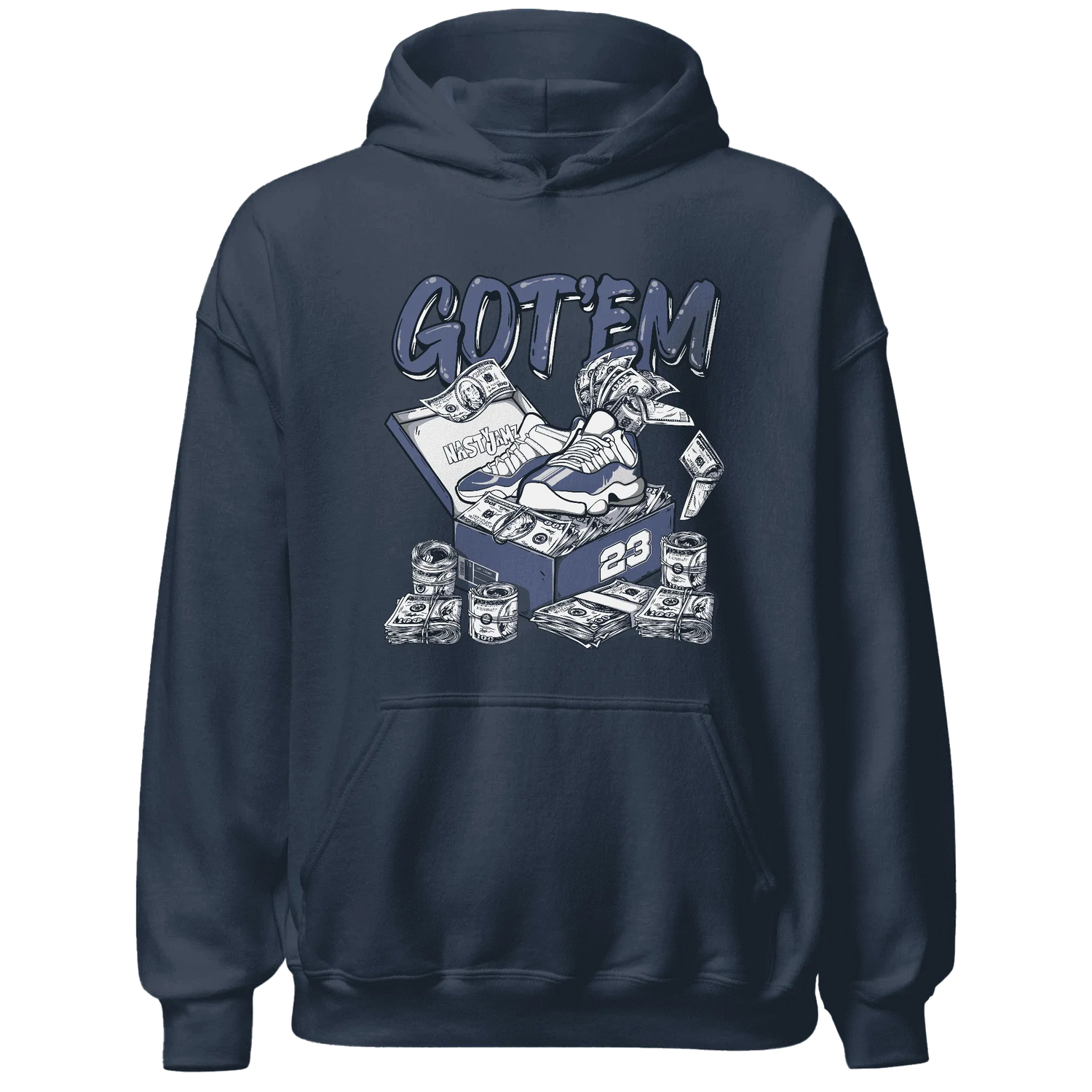 Low-Diffused-Blue-11s-Hoodie-Match-Dollar-Sneaker-Box