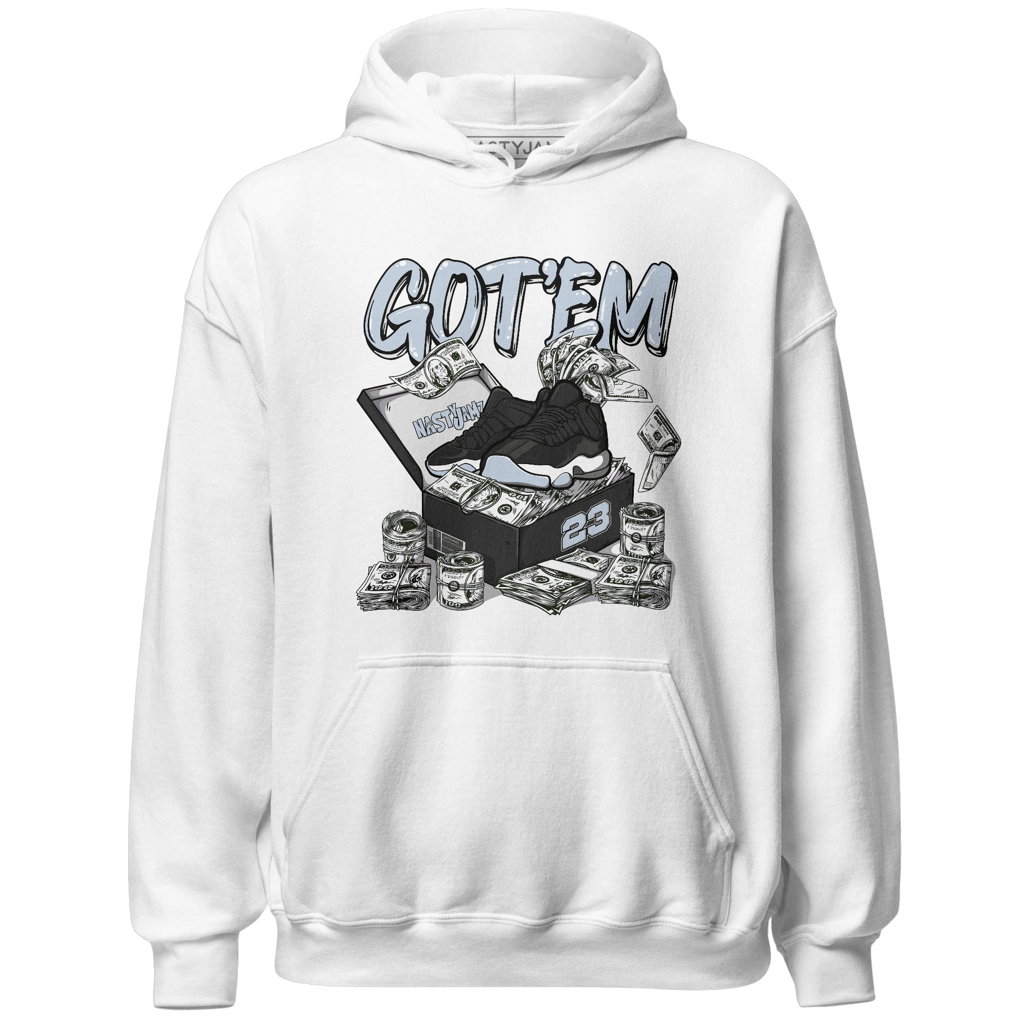 Low Space Jamz 11s Hoodie Match Dollar Sneaker Box - NastyJamz