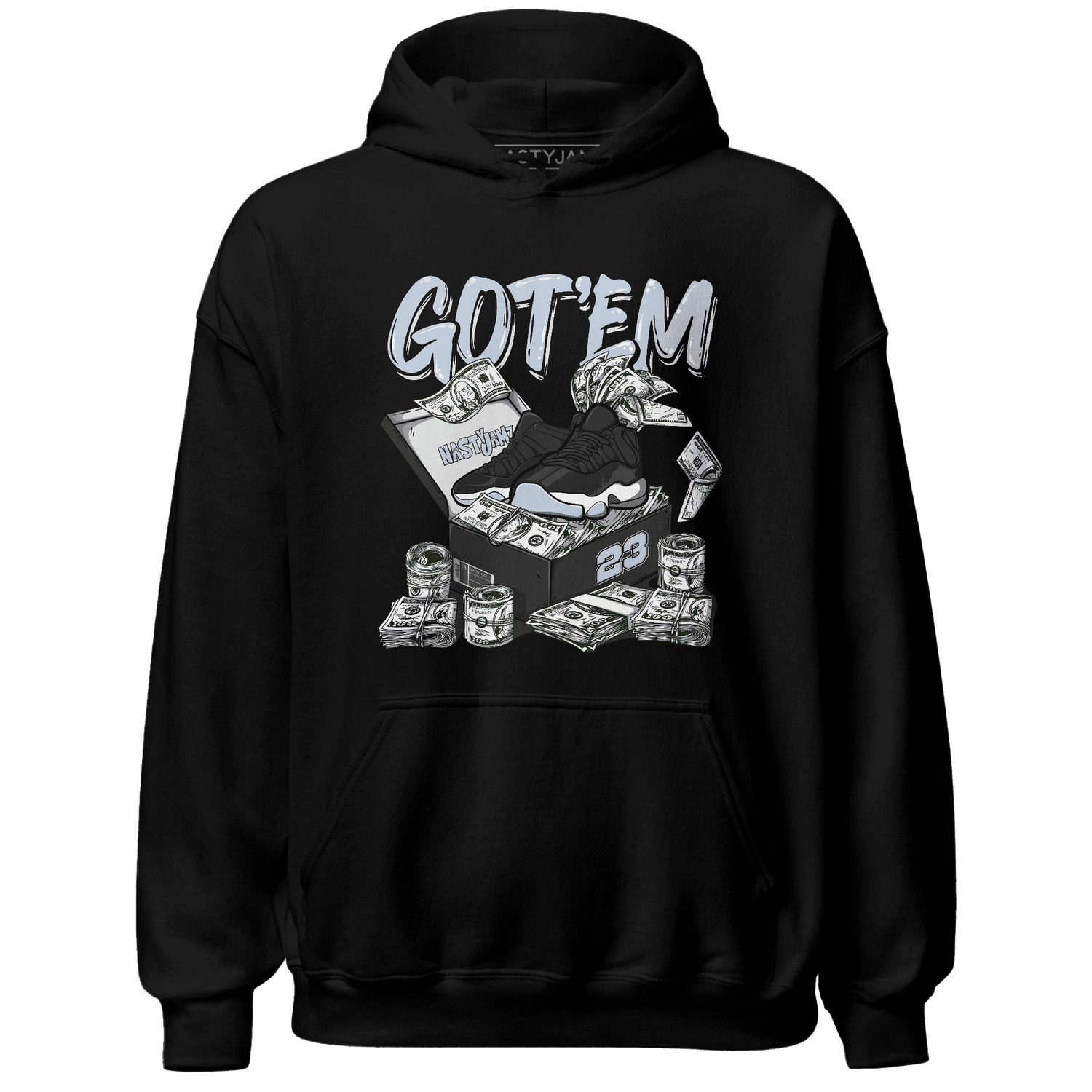Low Space Jamz 11s Hoodie Match Dollar Sneaker Box - NastyJamz