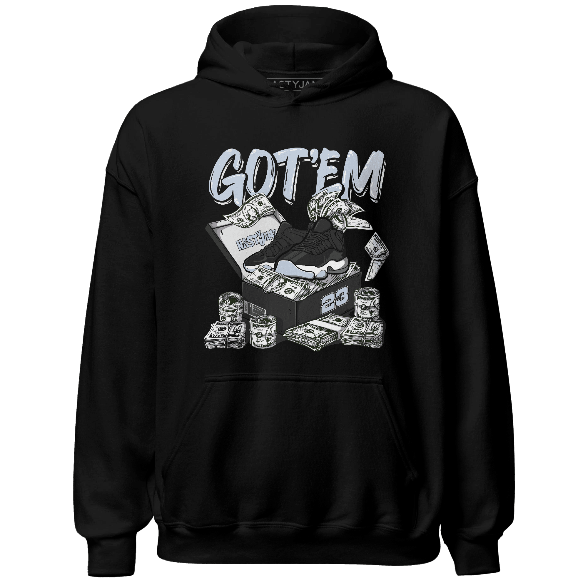 Low Space Jamz 11s Hoodie Match Dollar Sneaker Box - NastyJamz