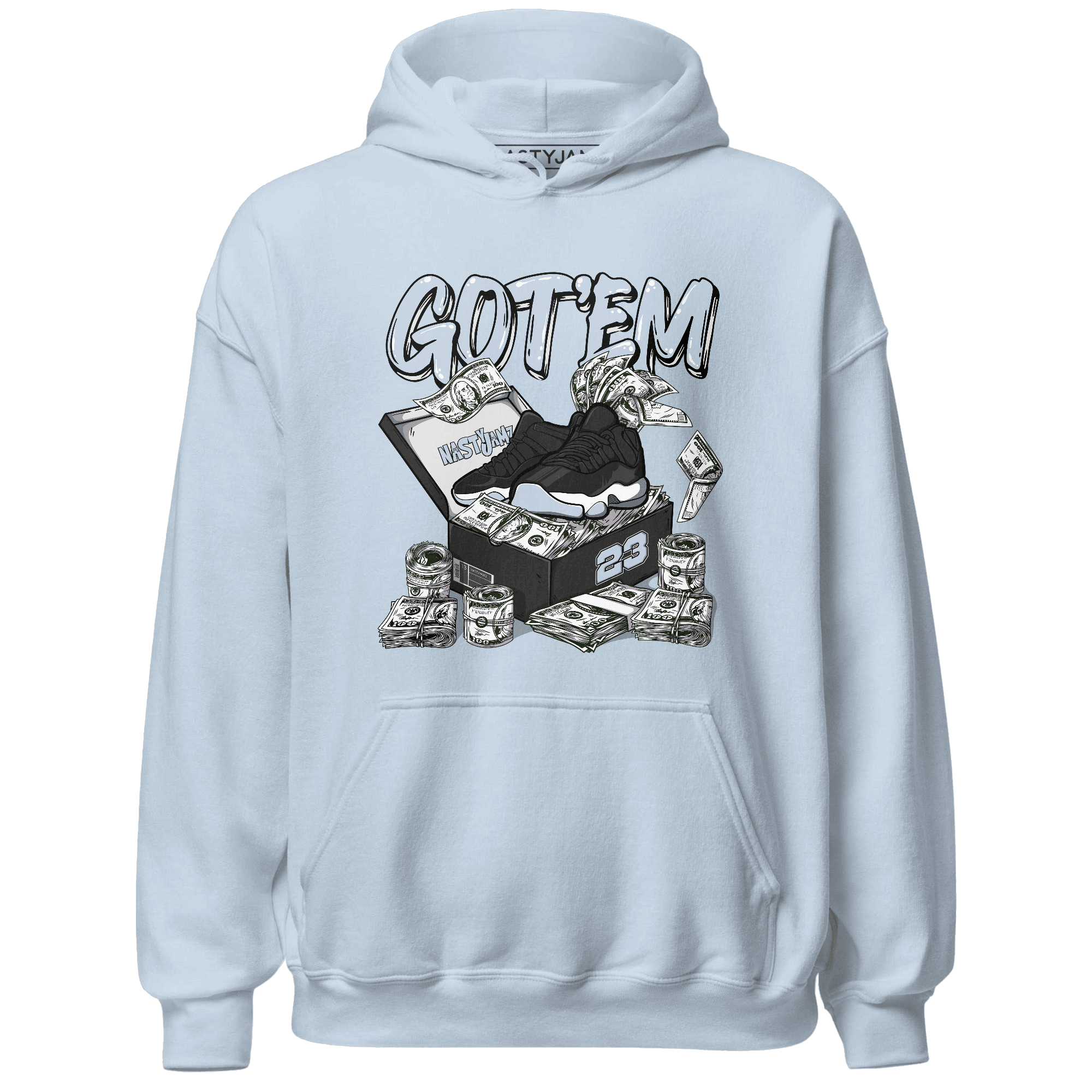 Low Space Jamz 11s Hoodie Match Dollar Sneaker Box - NastyJamz