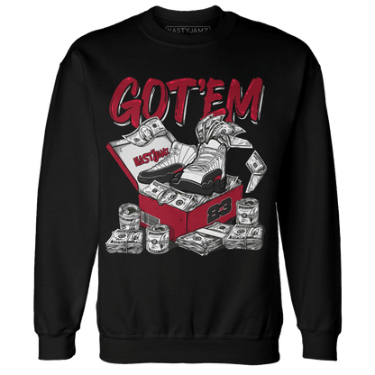 Retro Red Taxi 12s Sweatshirt Match Dollar Sneaker Box - NastyJamz