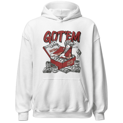 Dune Red 13s Hoodie Match Dollar Sneaker Box - NastyJamz