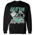 High OG Green Glow 1s Sweatshirt Match Dollar Sneaker Box - NastyJamz