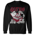 High White Team Red 1s Sweatshirt Match Dollar Sneaker Box - NastyJamz