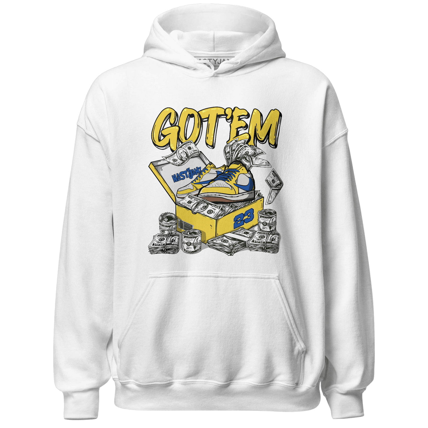Low OG Canary TVSC 1s Hoodie Match Dollar Sneaker Box - NastyJamz