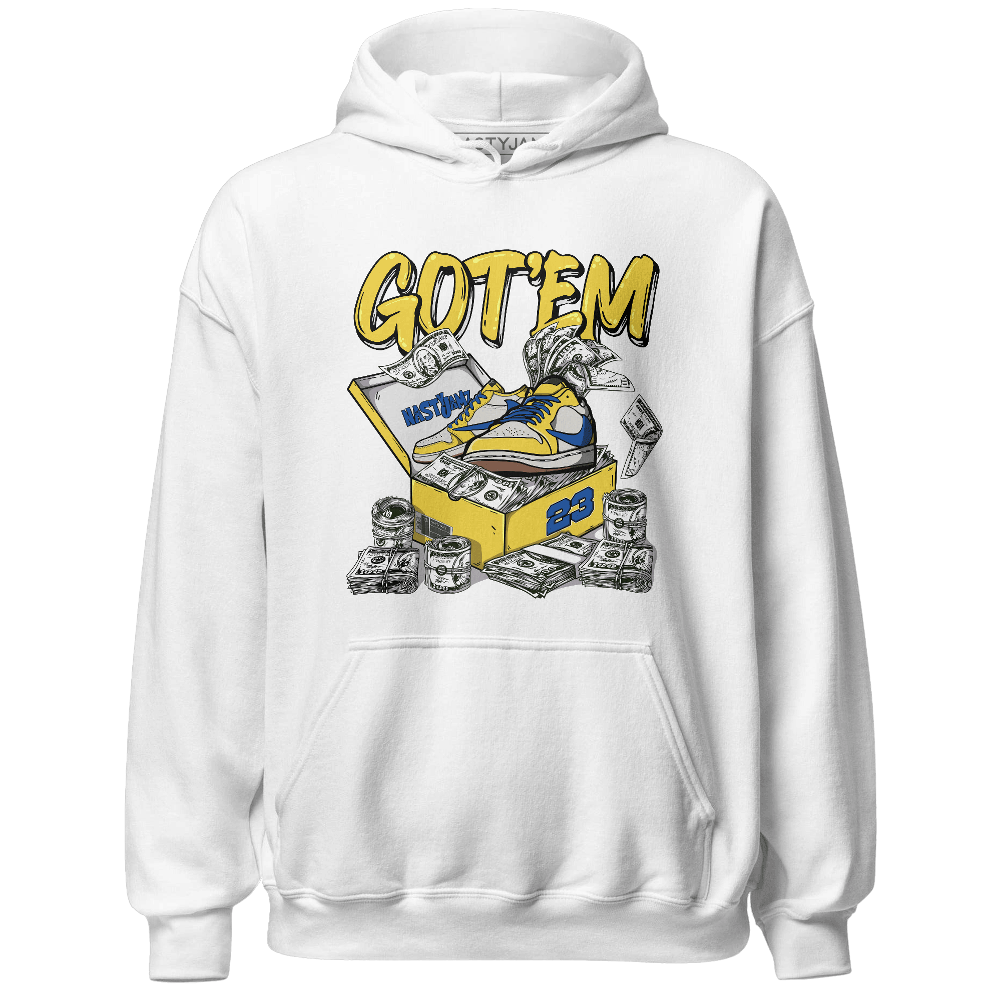 Low OG Canary TVSC 1s Hoodie Match Dollar Sneaker Box - NastyJamz