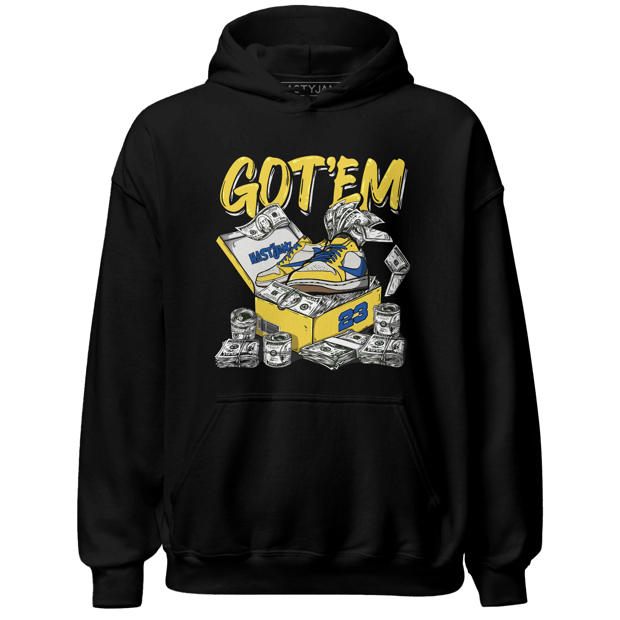 Low OG Canary TVSC 1s Hoodie Match Dollar Sneaker Box - NastyJamz