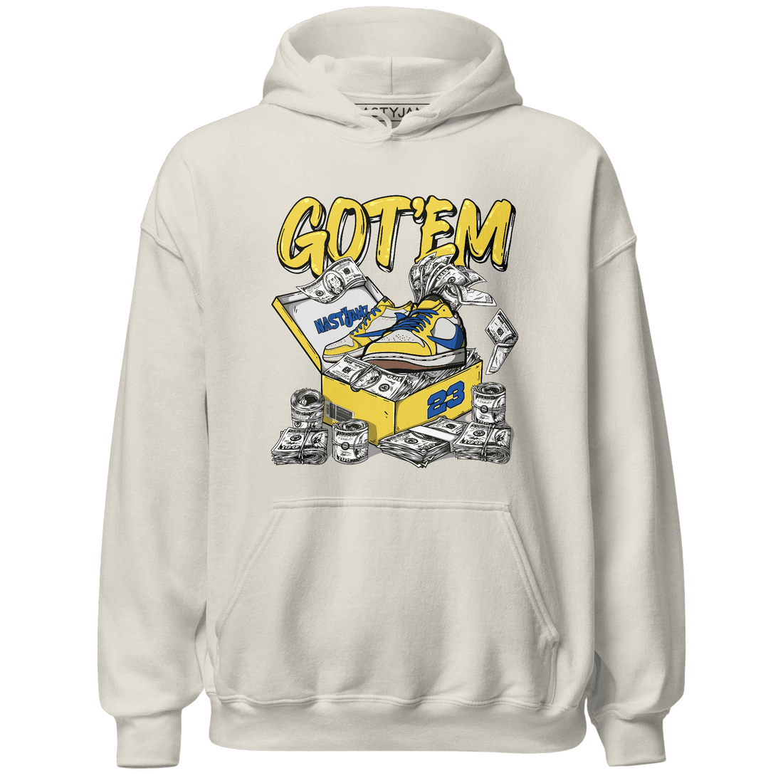 Low OG Canary TVSC 1s Hoodie Match Dollar Sneaker Box - NastyJamz
