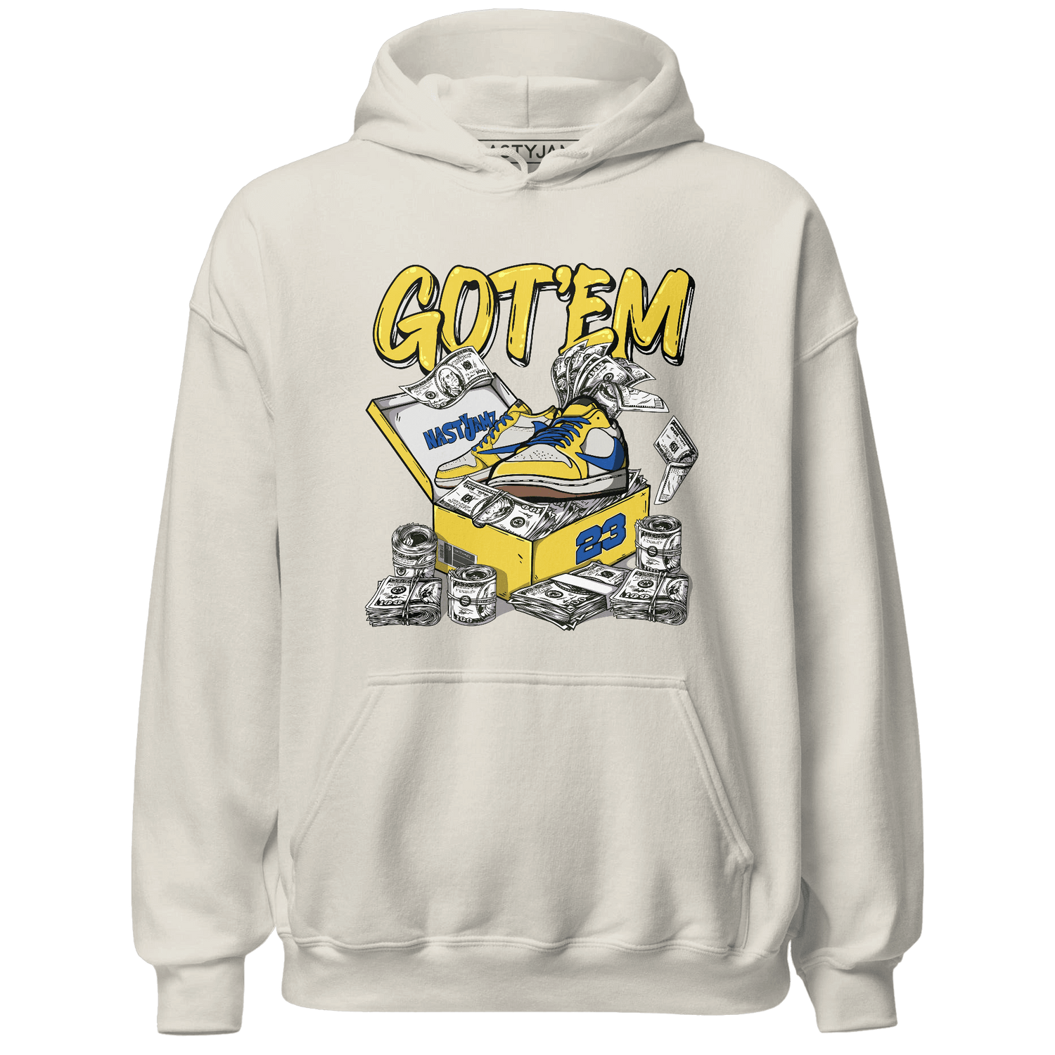 Low OG Canary TVSC 1s Hoodie Match Dollar Sneaker Box - NastyJamz