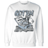 Mid Diffused Blue Grey 1s Sweatshirt Match Dollar Sneaker Box - NastyJamz