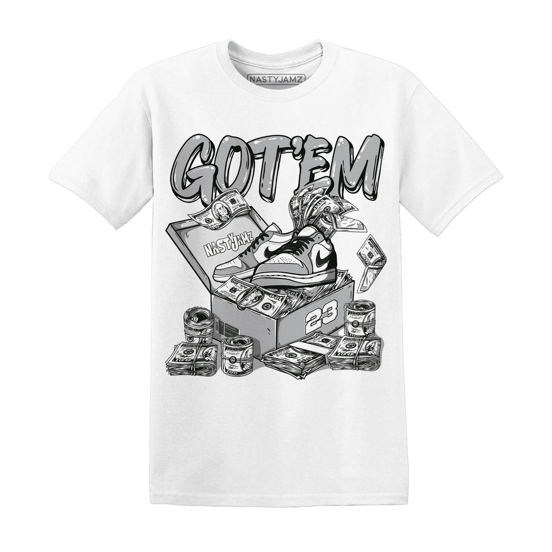 Wolf-Grey-1s-T-Shirt-Match-Dollar-Sneaker-Box