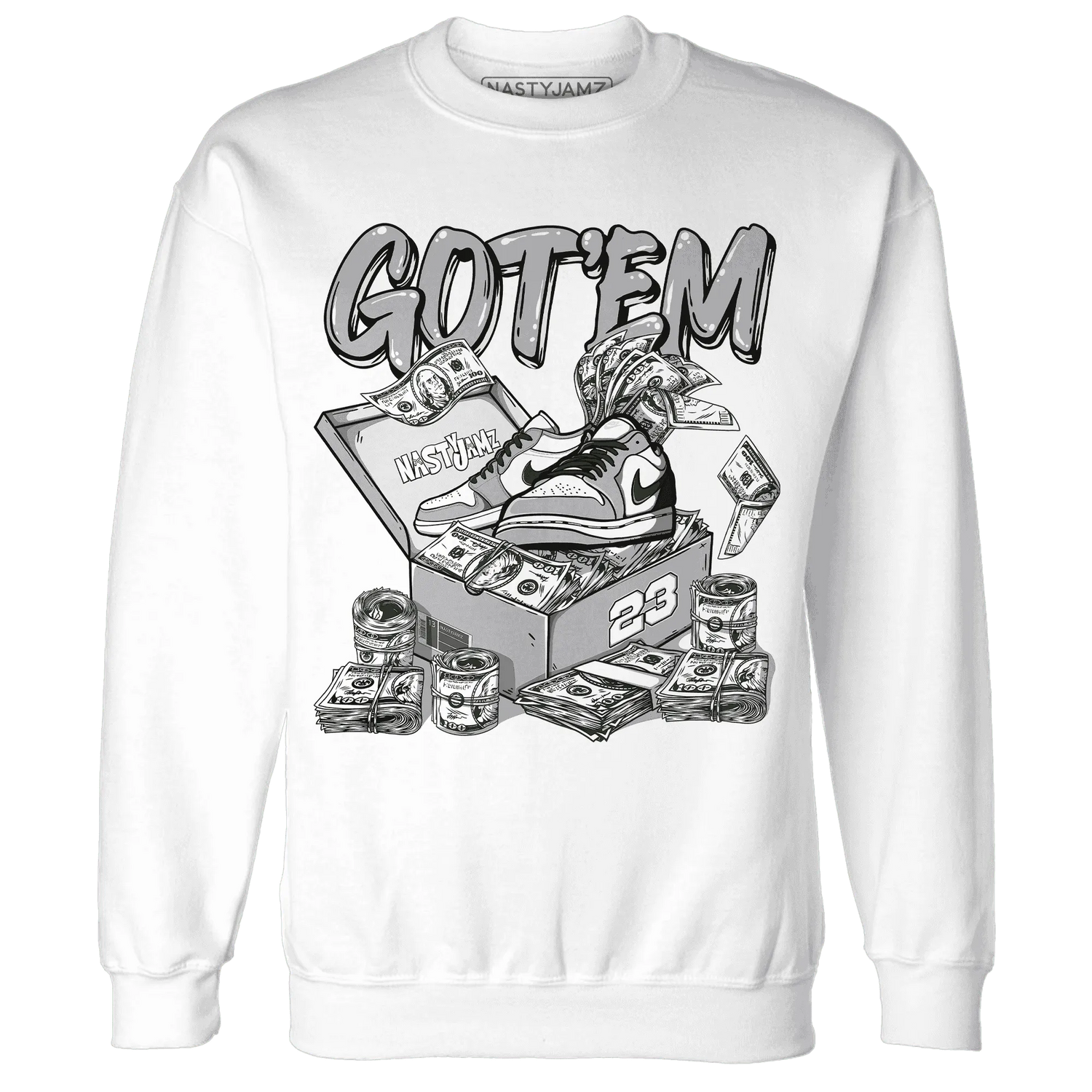 Wolf-Grey-1s-Sweatshirt-Match-Dollar-Sneaker-Box