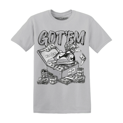 Wolf-Grey-1s-T-Shirt-Match-Dollar-Sneaker-Box