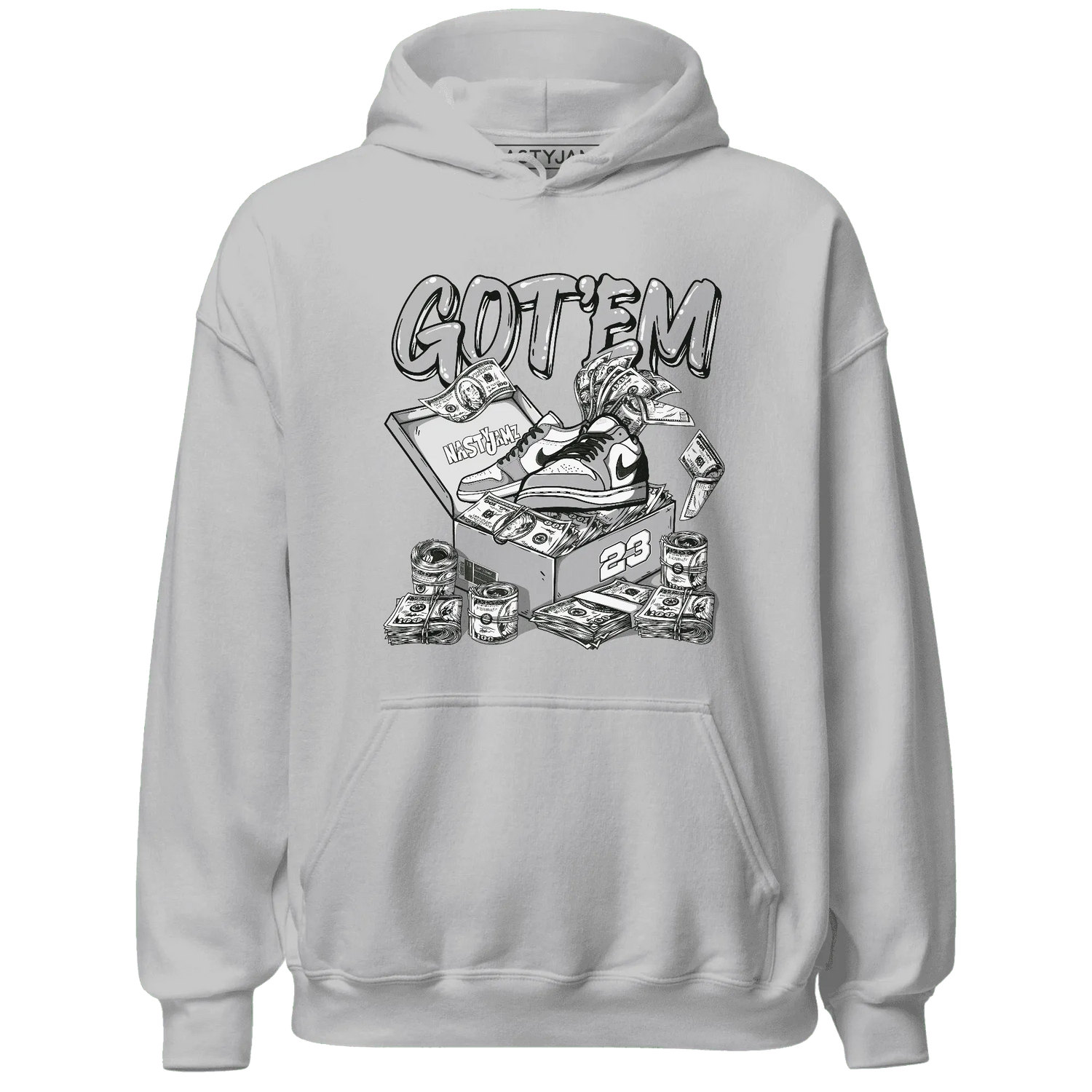 Wolf-Grey-1s-Hoodie-Match-Dollar-Sneaker-Box