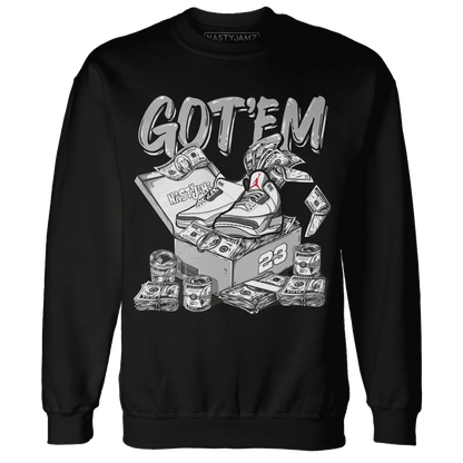 Cement-Grey-3s-Sweatshirt-Match-Dollar-Sneaker-Box