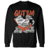 Georgia Peach 3s Sweatshirt Match Dollar Sneaker Box - NastyJamz