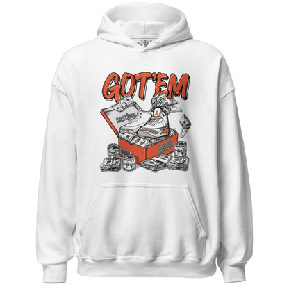 Georgia Peach 3s Hoodie Match Dollar Sneaker Box - NastyJamz