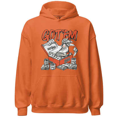 Georgia Peach 3s Hoodie Match Dollar Sneaker Box - NastyJamz