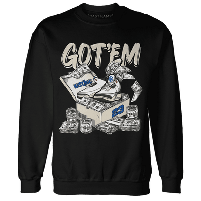 Quaiii 54 3s Sweatshirt Match Dollar Sneaker Box - NastyJamz