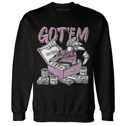 Orchid-Neutral-Grey-Black-White-4s-NastyJamz-Sweatshirt-Match-Dollar-Sneaker-Box
