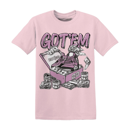 Orchid-Neutral-Grey-Black-White-4s-NastyJamz-T-Shirt-Match-Dollar-Sneaker-Box