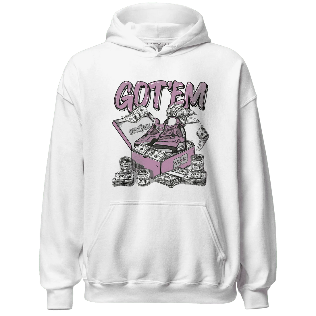 Orchid-Neutral-Grey-Black-White-4s-NastyJamz-Hoodie-Match-Dollar-Sneaker-Box