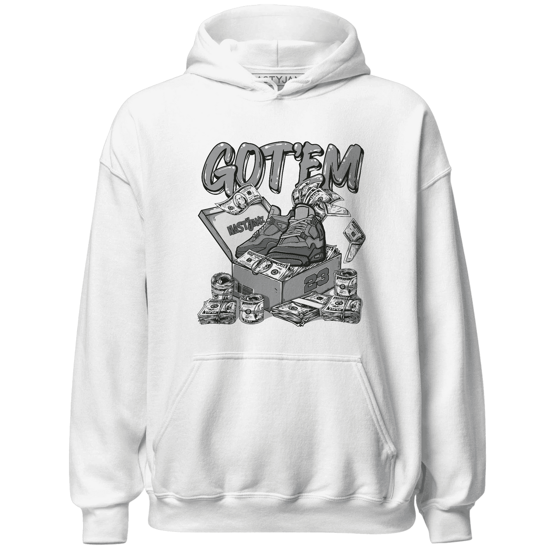 Paris Olympicsss 4s Hoodie Match Dollar Sneaker Box - NastyJamz