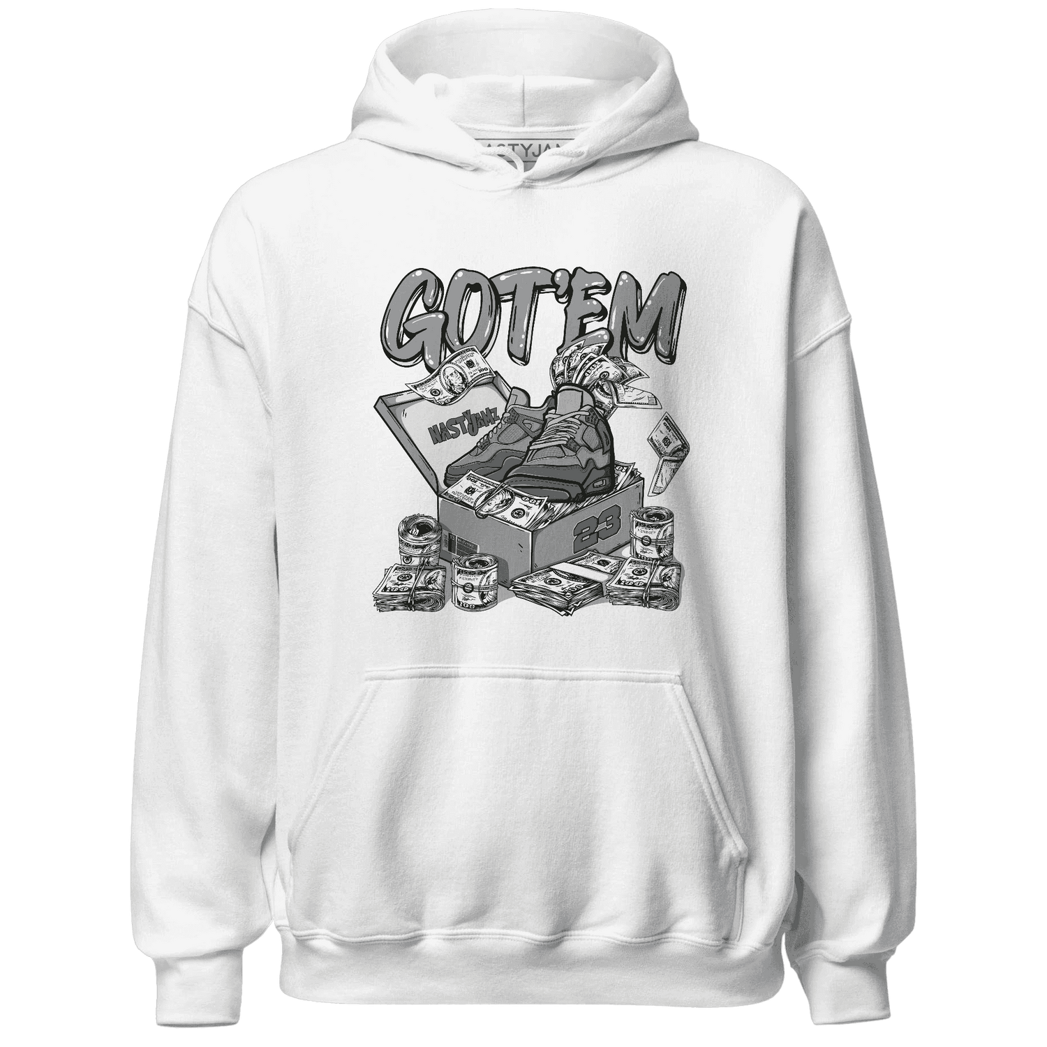 Paris Olympicsss 4s Hoodie Match Dollar Sneaker Box - NastyJamz