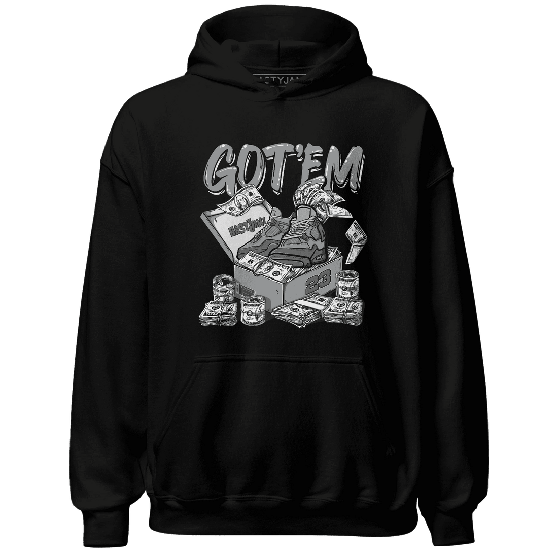 Paris Olympicsss 4s Hoodie Match Dollar Sneaker Box - NastyJamz