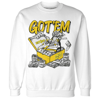 Vivid Sulfur 4s Sweatshirt Match Dollar Sneaker Box - NastyJamz