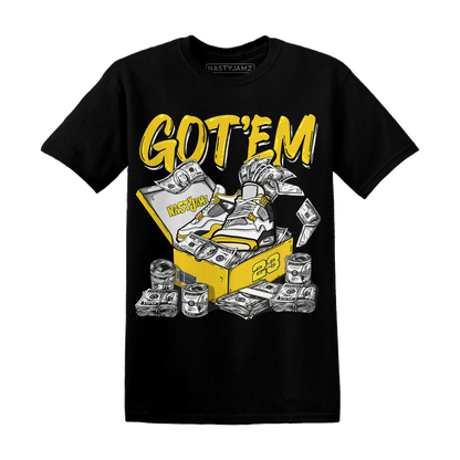 Vivid Sulfur 4s T Shirt Match Dollar Sneaker Box - NastyJamz