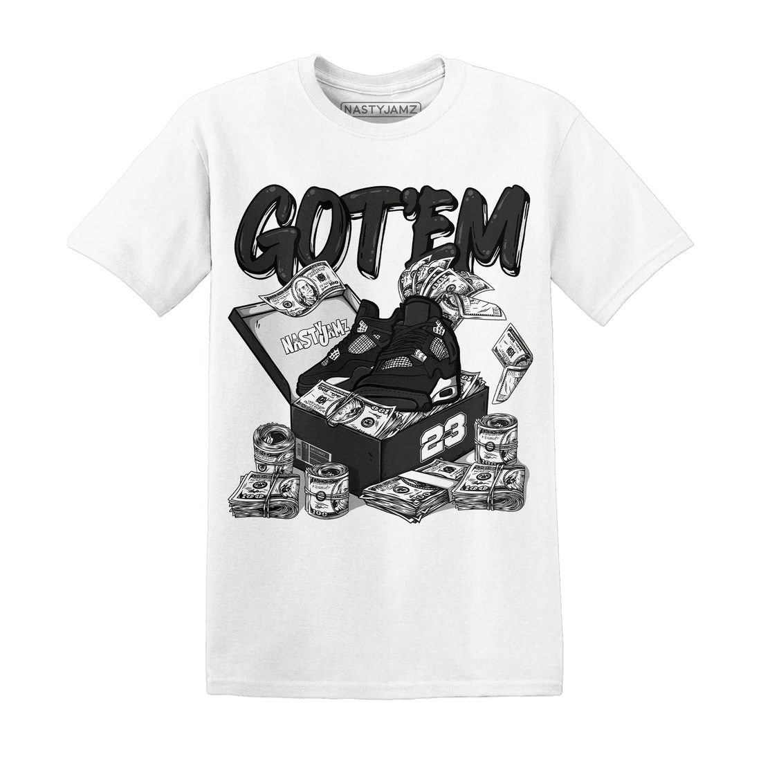 White-Thunder-4s-T-Shirt-Match-Dollar-Sneaker-Box