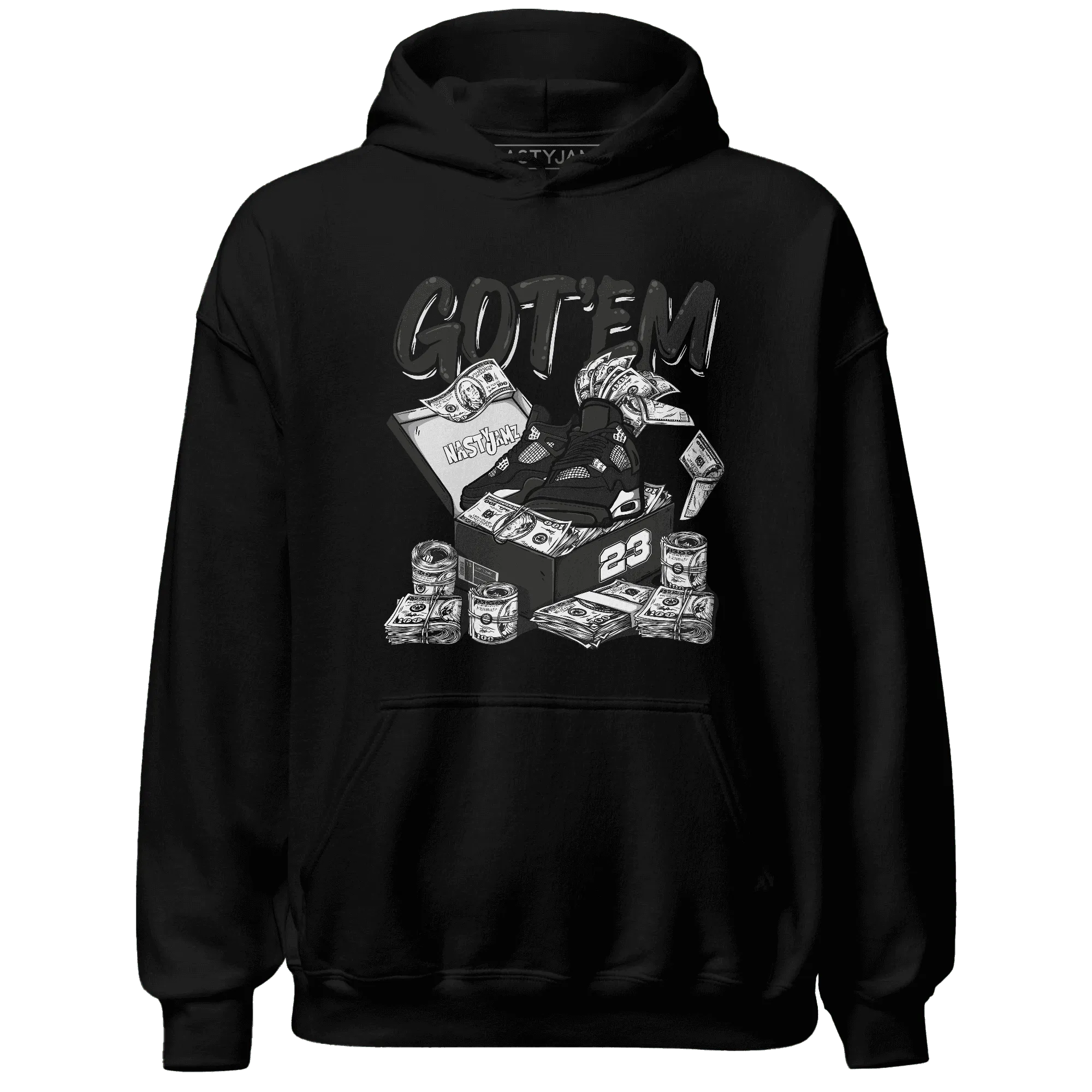 White-Thunder-4s-Hoodie-Match-Dollar-Sneaker-Box
