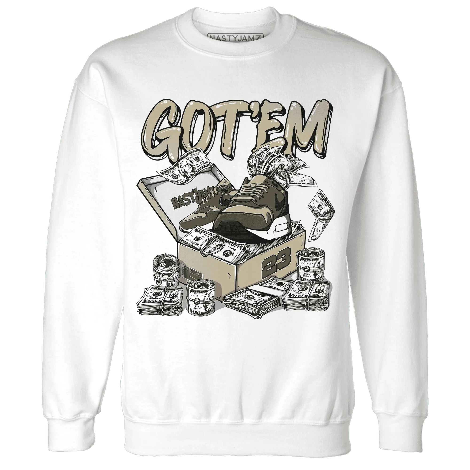 AM-1-Essential-Premium-NastyJamz-Sweatshirt-Match-Dollar-Sneaker-Box